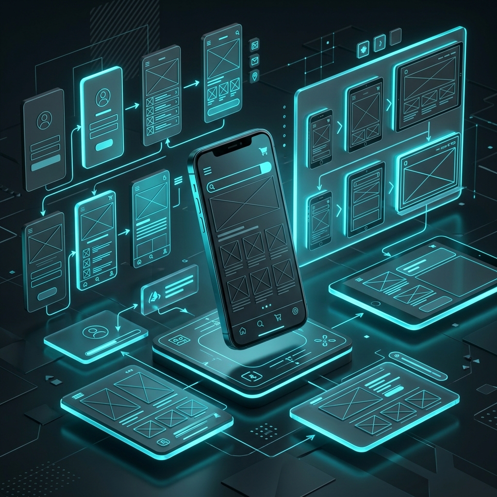 Projektowanie interfejsu mobilnego UX UI